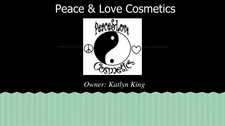 peace love cosmetics