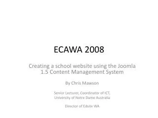 ECAWA 2008
