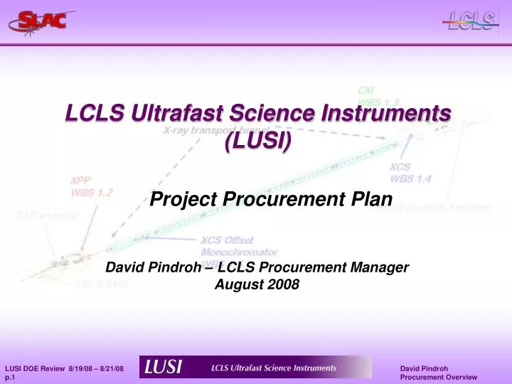 lcls ultrafast science instruments lusi