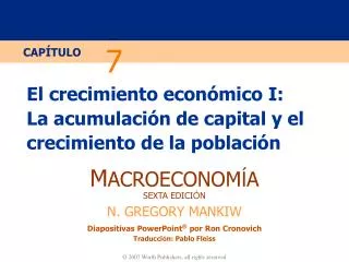 el crecimiento econ mico i la acumulaci n de capital y el crecimiento de la poblaci n