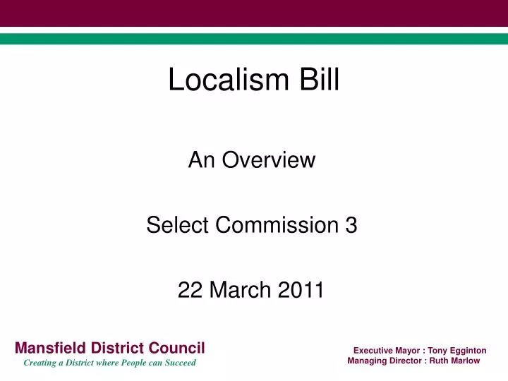 localism bill