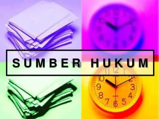 s u m b e r h u k u m