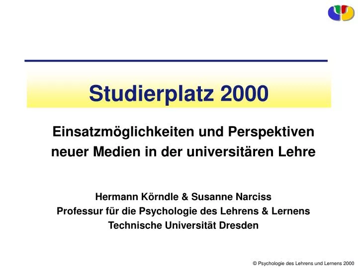 studierplatz 2000