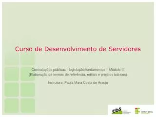 curso de desenvolvimento de servidores