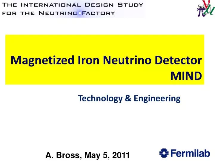 magnetized iron neutrino detector mind