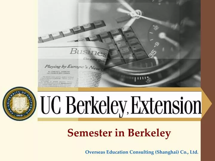 semester in berkeley overseas education consulting shanghai co ltd