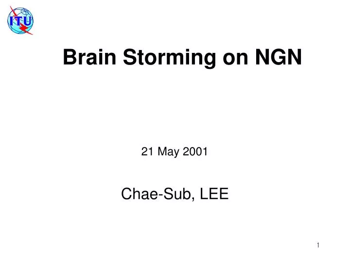 brain storming on ngn