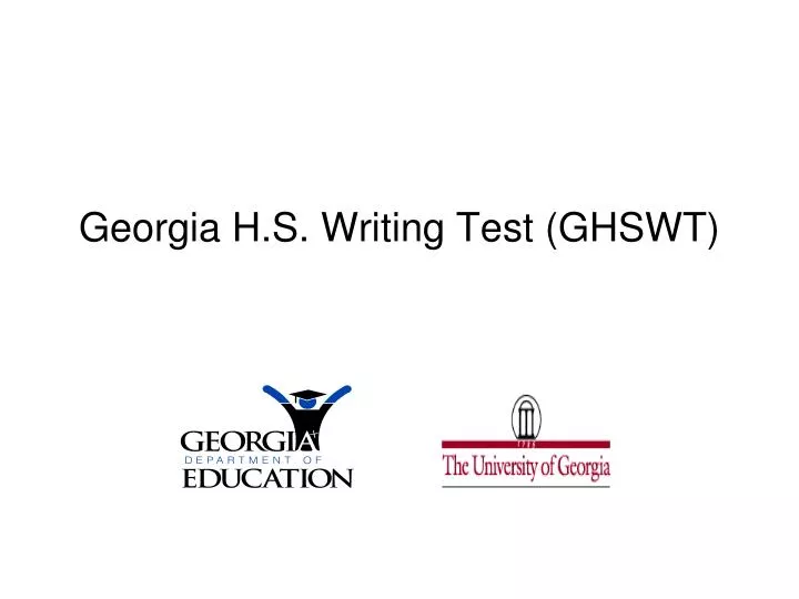georgia h s writing test ghswt