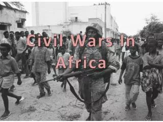 Civil Wars In Africa