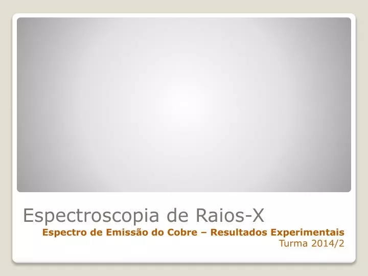 espectroscopia de raios x