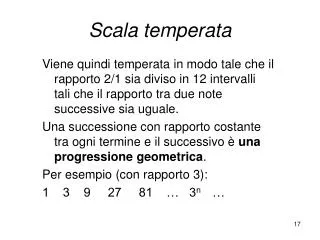 scala temperata