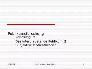 publikumsforschung