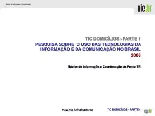 n cleo de informa o e coordena o do ponto br