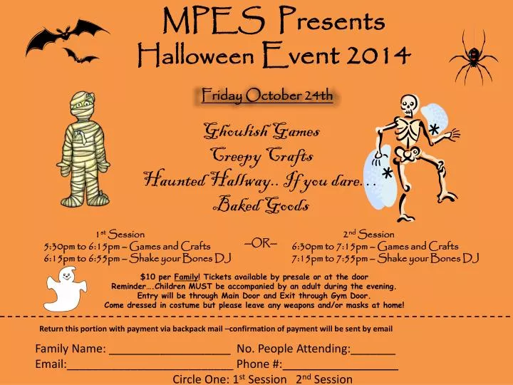mpes presents halloween event 2014