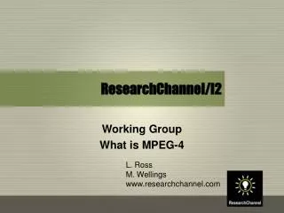 ResearchChannel/I2