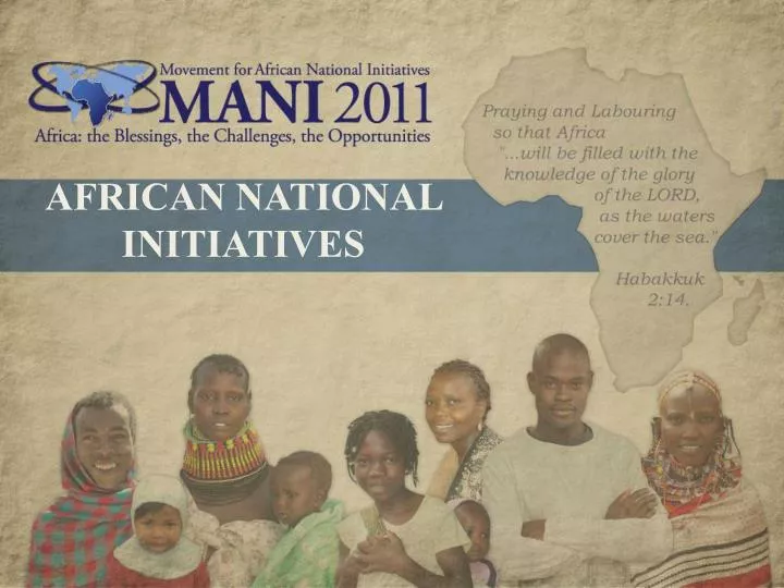 african national initiatives