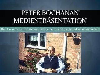 peter bochanan medienpr sentation