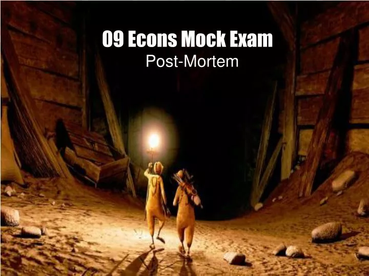 09 econs mock exam