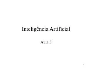 intelig ncia artificial
