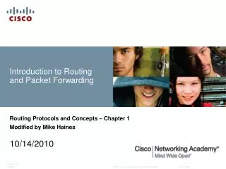 introduction to routing and packet forwarding