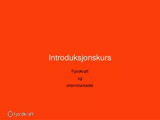 introduksjonskurs
