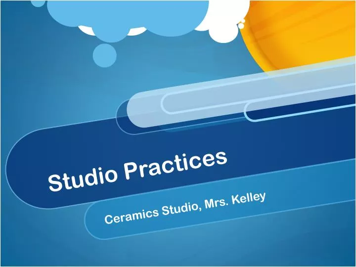 studio practices