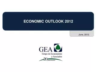 ECONOMIC OUTLOOK 2012