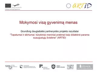 mokymosi vis gyvenim menas