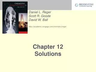 Chapter 12 Solutions