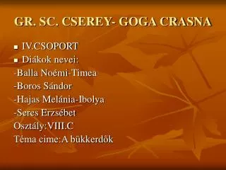 gr sc cserey goga crasna