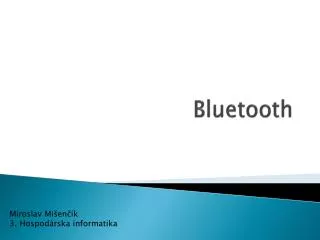 bluetooth