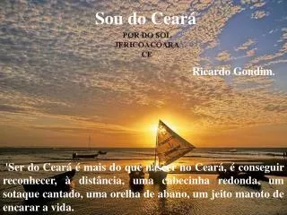 sou do cear