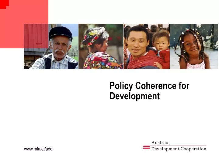 policy coherence for development