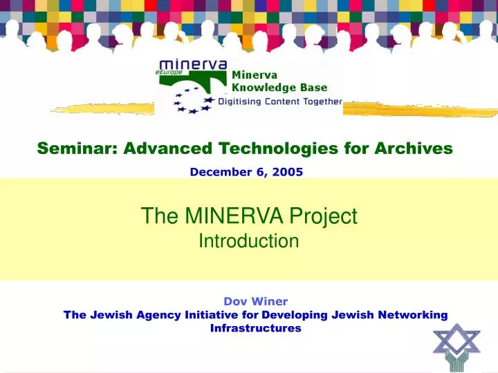 dov winer the jewish agency initiative for developing jewish networking infrastructures