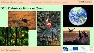 57 1 podm nky ivota na zemi