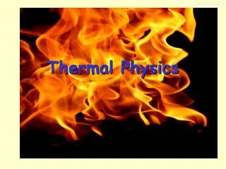 thermal physics