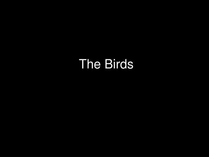 the birds