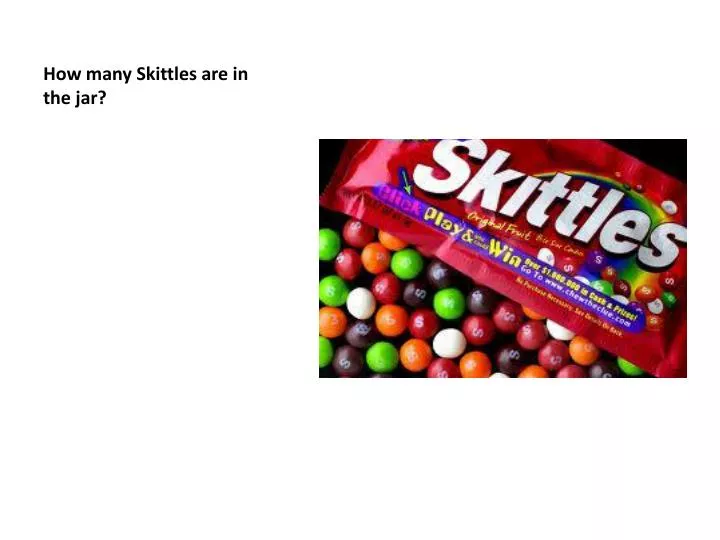 how many skittles are in the jar