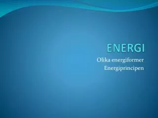 energi
