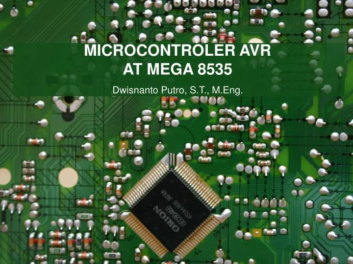 microcontroler avr at mega 8535