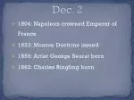 Dec. 2 - slide 1