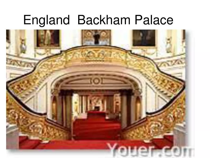 england backham palace