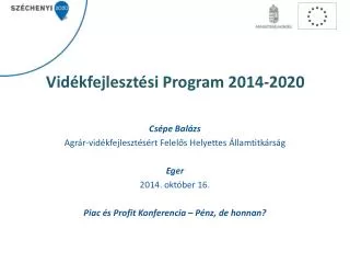 vid kfejleszt si program 2014 2020