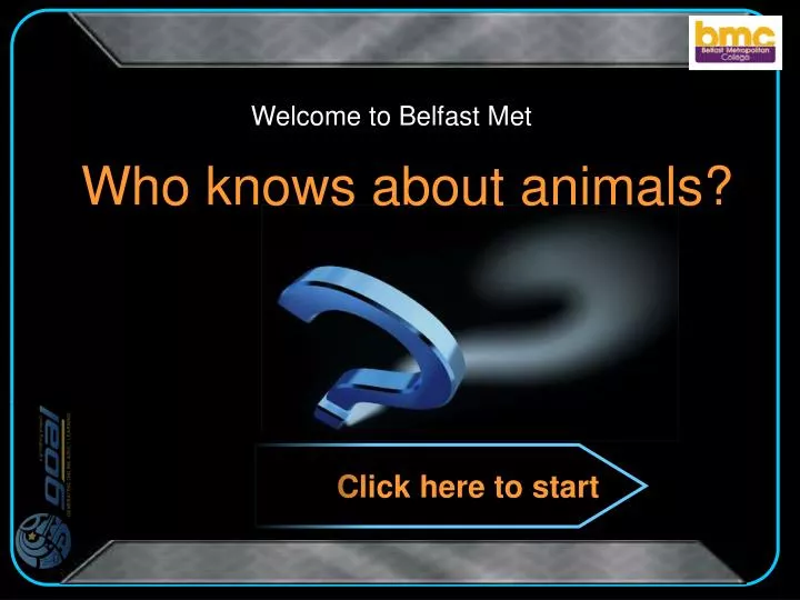 who knows about animals