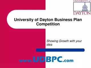 University of Dayton Business Plan Competition