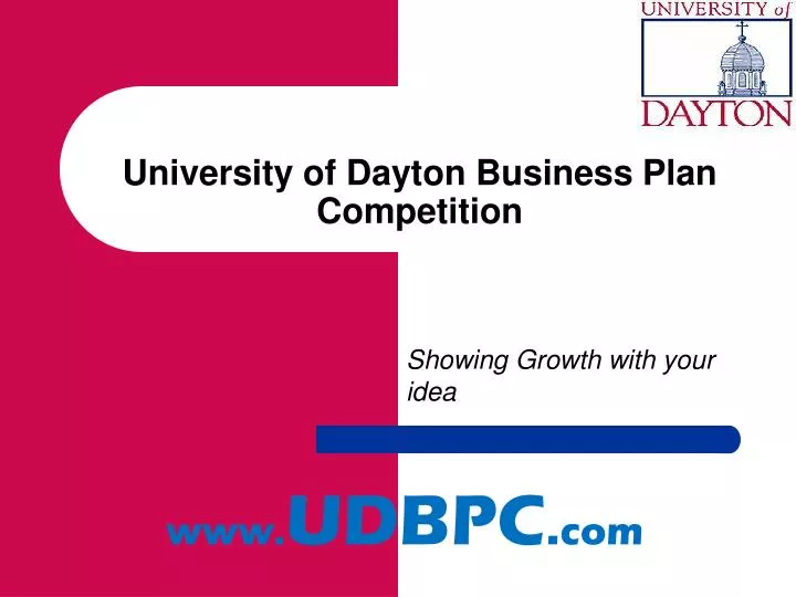 university of dayton business plan competition