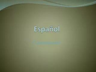espa ol