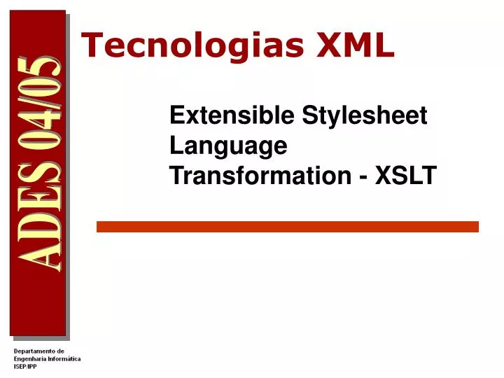 tecnologias xml