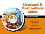 Livestock &amp; Meat outlook China