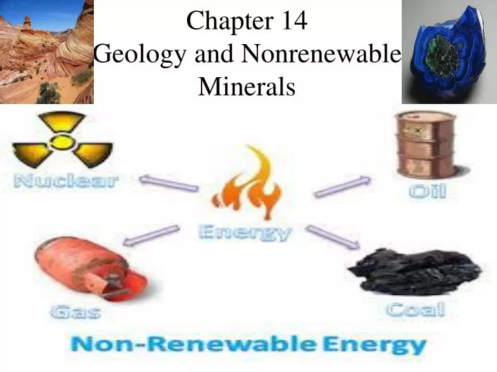 chapter 14 geology and nonrenewable minerals